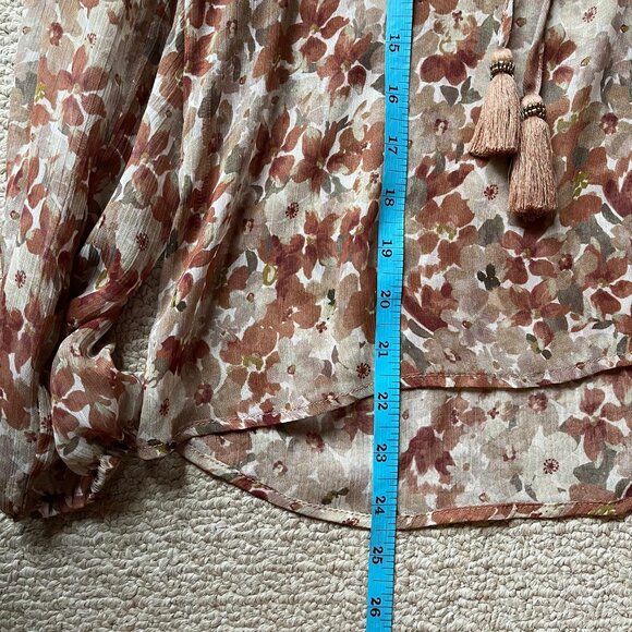 NAF NAF Flowy Blouse Size Small - Picture 3 of 3